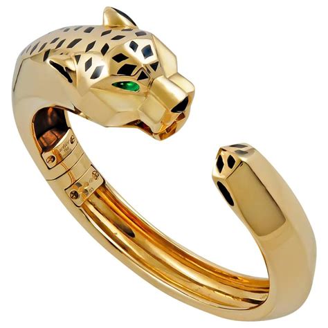 bracelet jaguar cartier|cartier panther bracelet for sale.